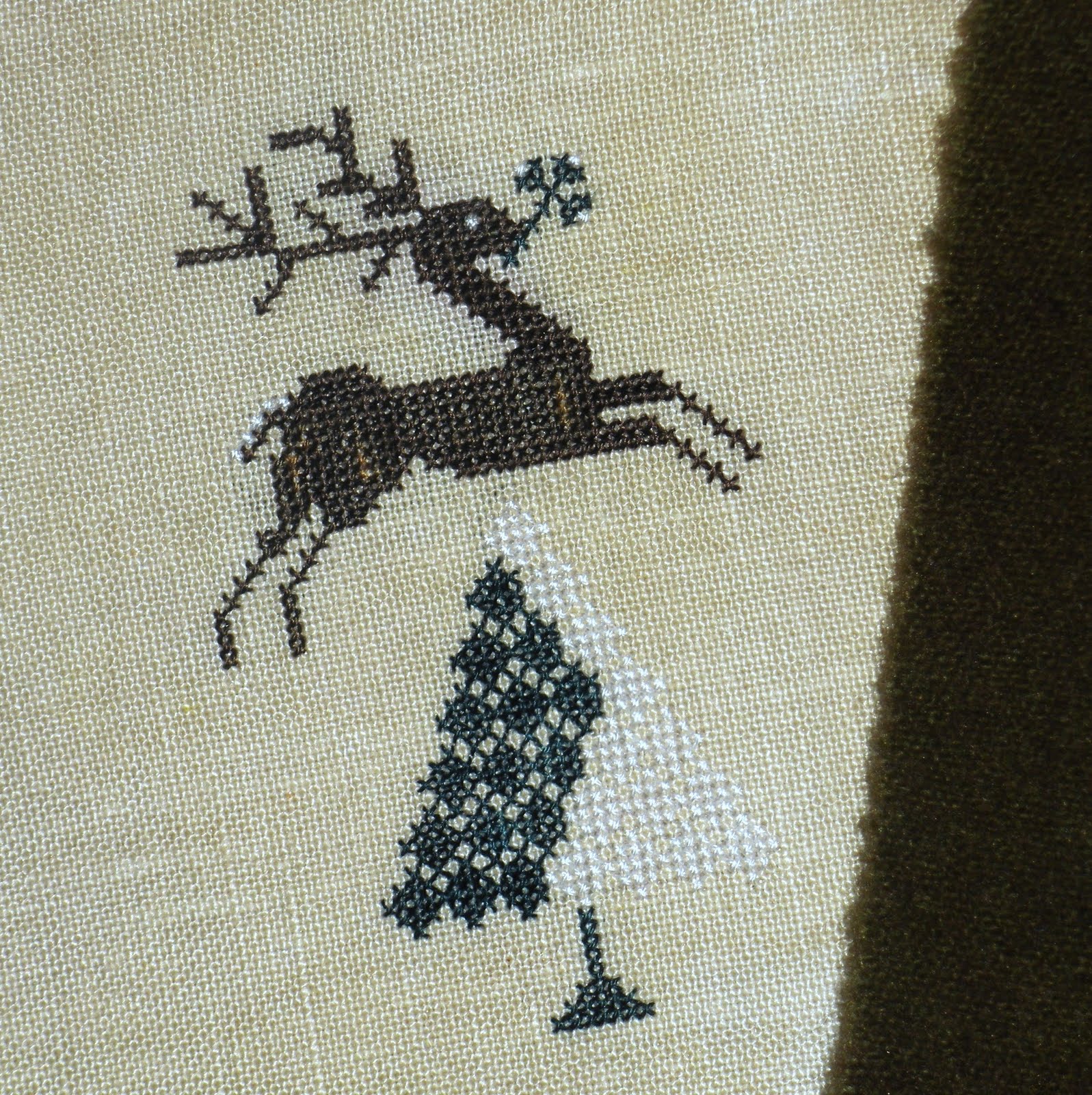 Appleseed Prim January Freebie Cross Stitch Pattern