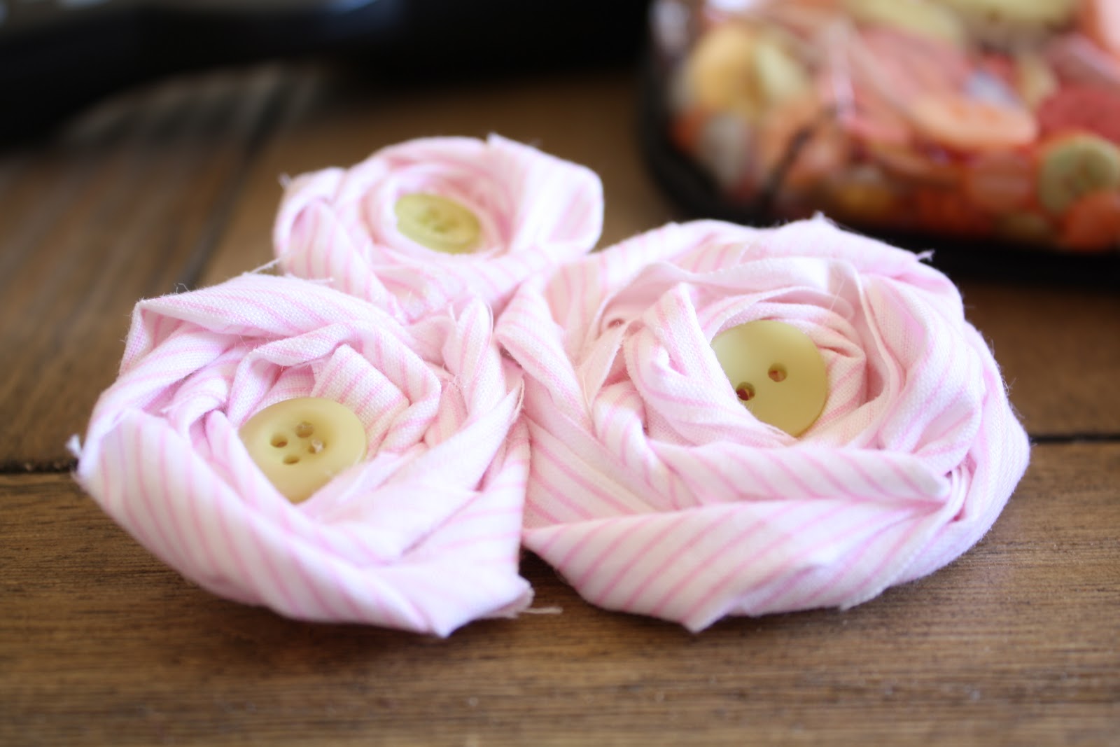 Made By Katy Fabric Flower Bows