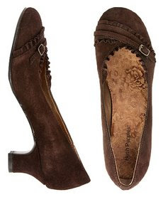 zapatos marron mujer