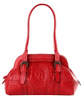 bolsos rojos piel