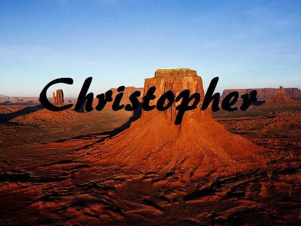 What's In A Name- A Baby Name Guru's Blog: Poll Winner- Christopher