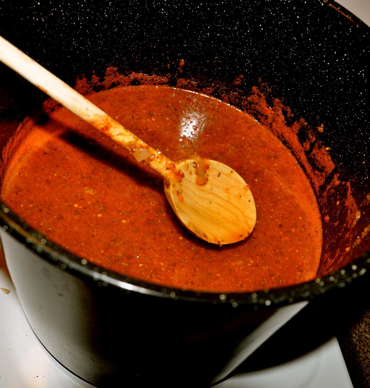 Green Shutter Water Bath Canning Tomato Sauce