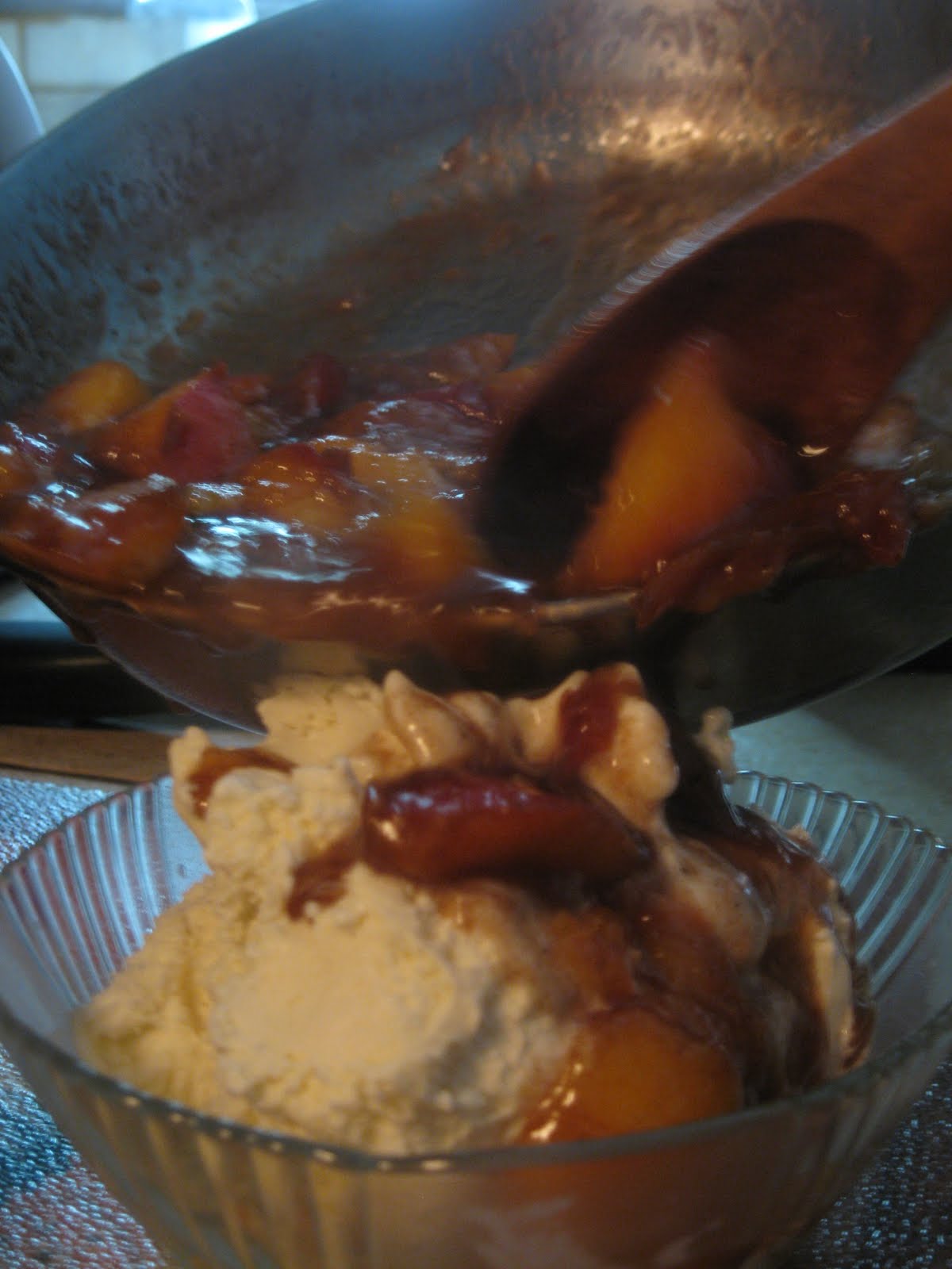 The Kitchen is My Canvas Warm Nectarine Compote