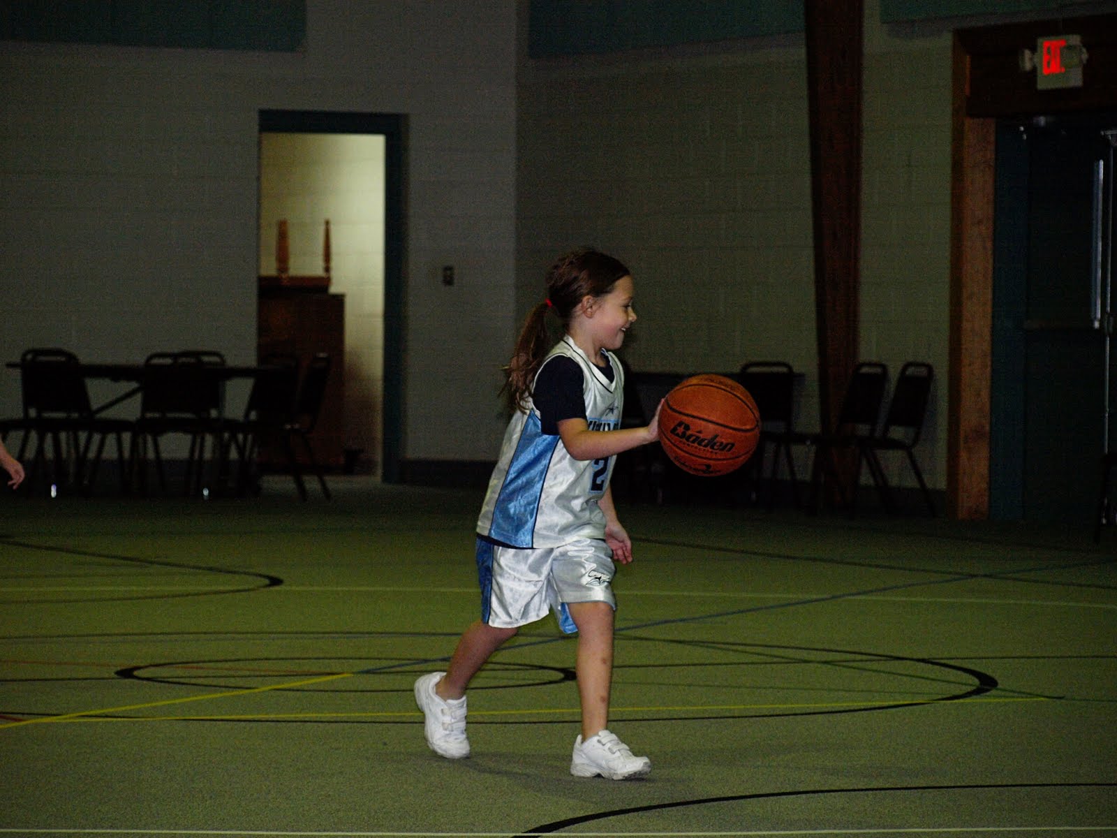 The Leffew Family First basketball game