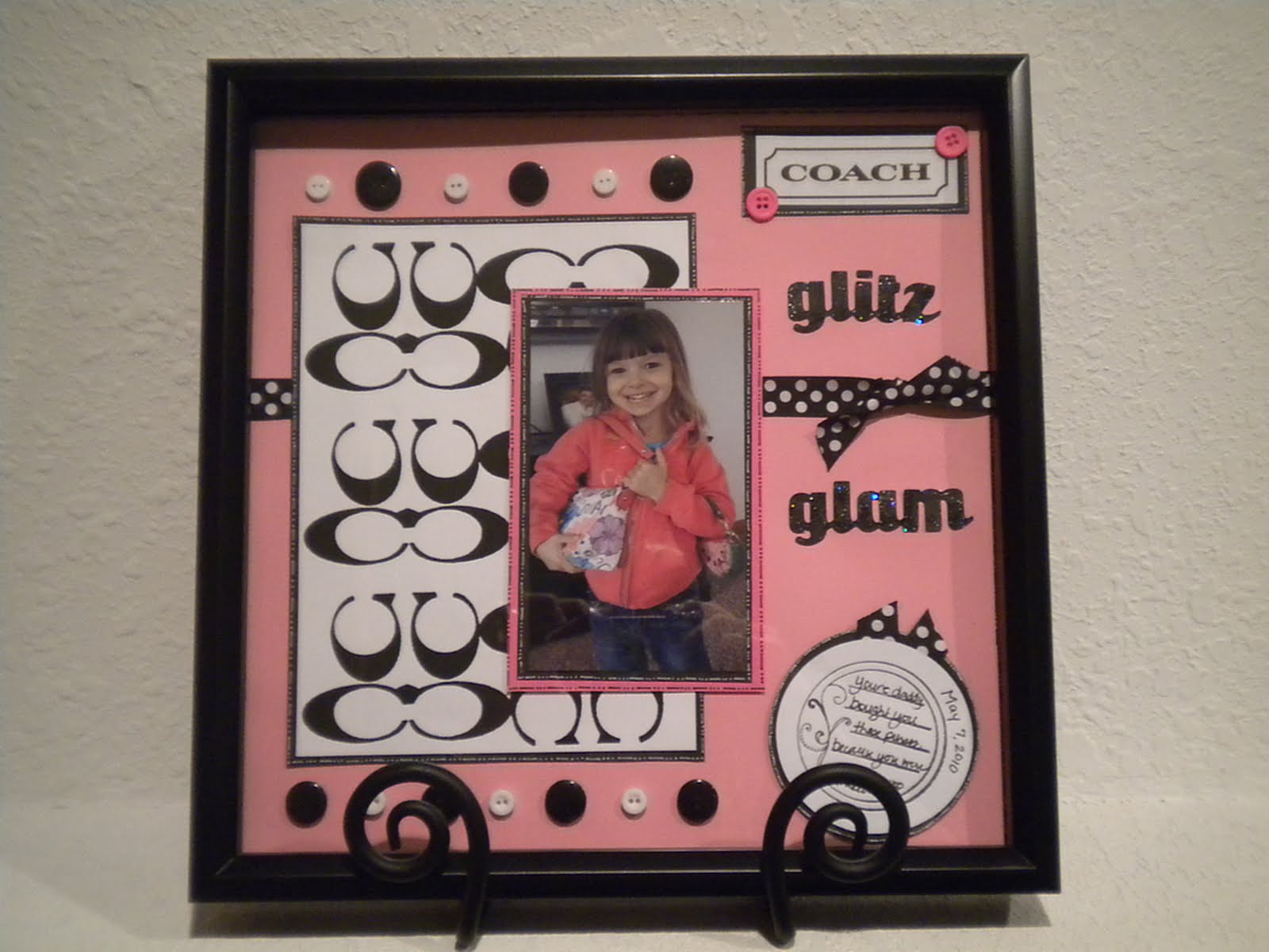 Creative Cricut Designs & More.... COACH Scrapbook Layout