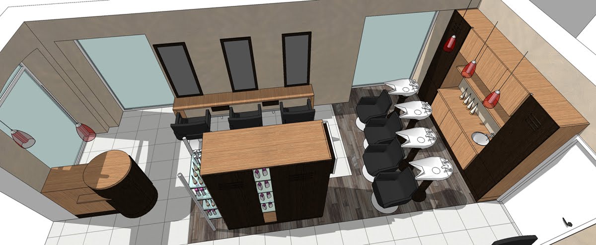 ameublements pour salons à vendre, acheter Maletti - mobilier pour salon de coiffure