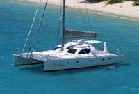 Charter catamaran YES DEAR with Paradise Connections Yacht Charters
