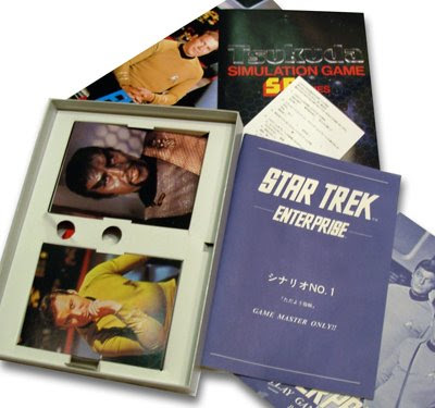Enterprise Star Trek RPG Box Contents