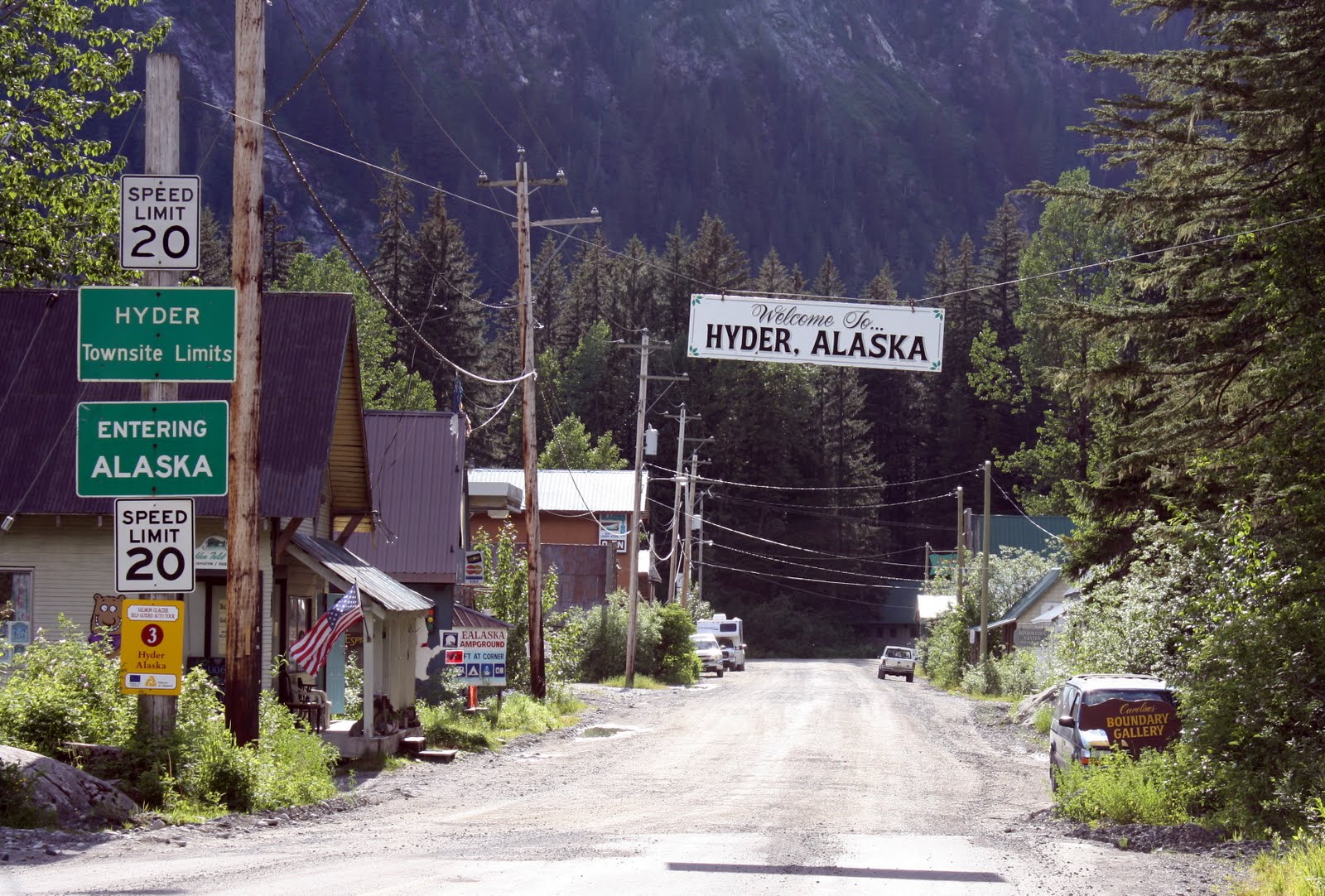 The Haley Hiatus Stewart, British Columbia and Hyder, Alaska