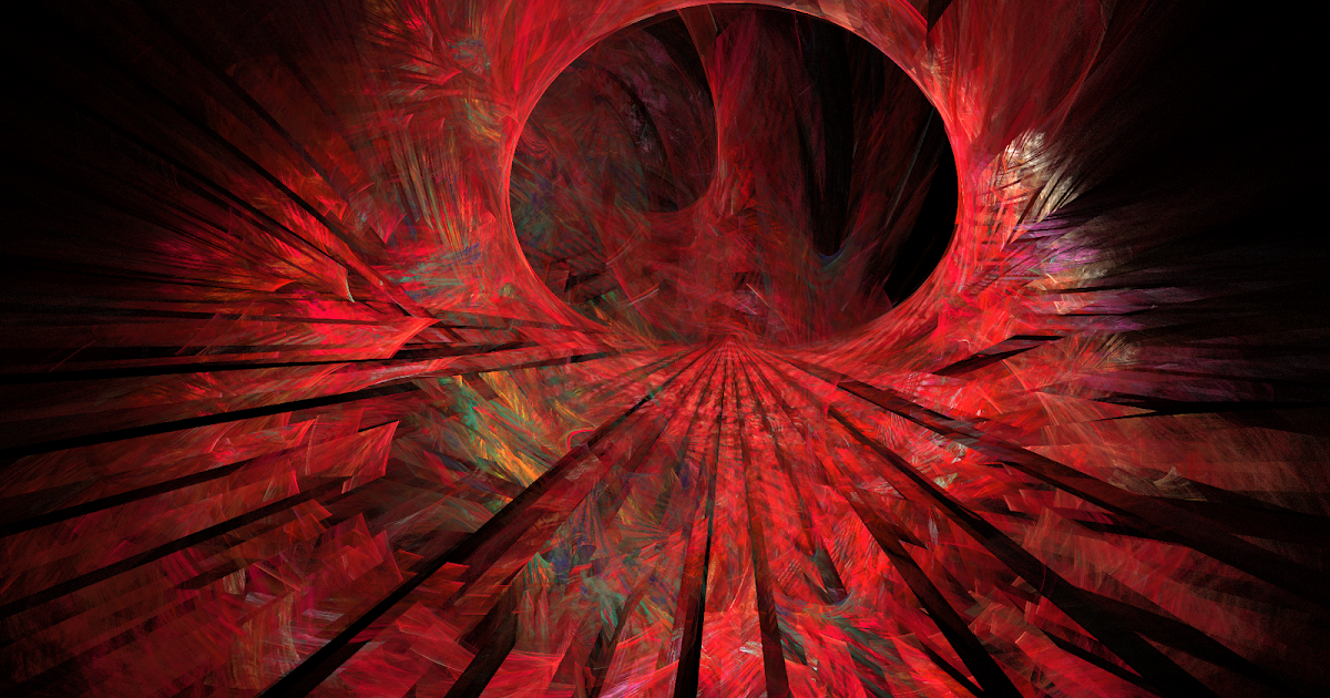 fractals and words: Red Void Luminescence