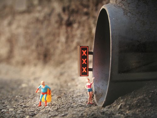 The Age of Uncertainty: New Slinkachu diagram of words 