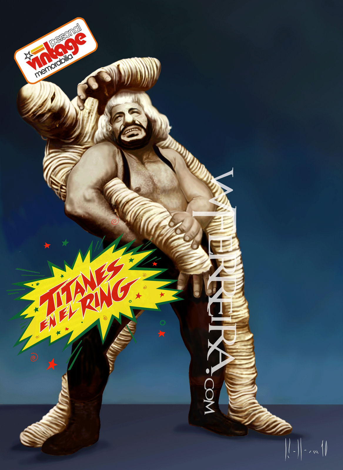 Caricatures \u0026 Illustrations: Mart\u00edn Karadagian vs La Momia Blanca ...