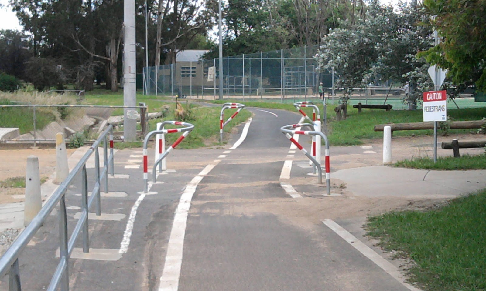 Bicycle Canberra Barriers for Cycling
