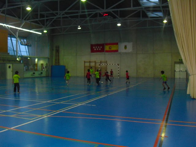V.P. Soto del Real F.S.: Exhibición de la Escuela de Fútbol Sala de