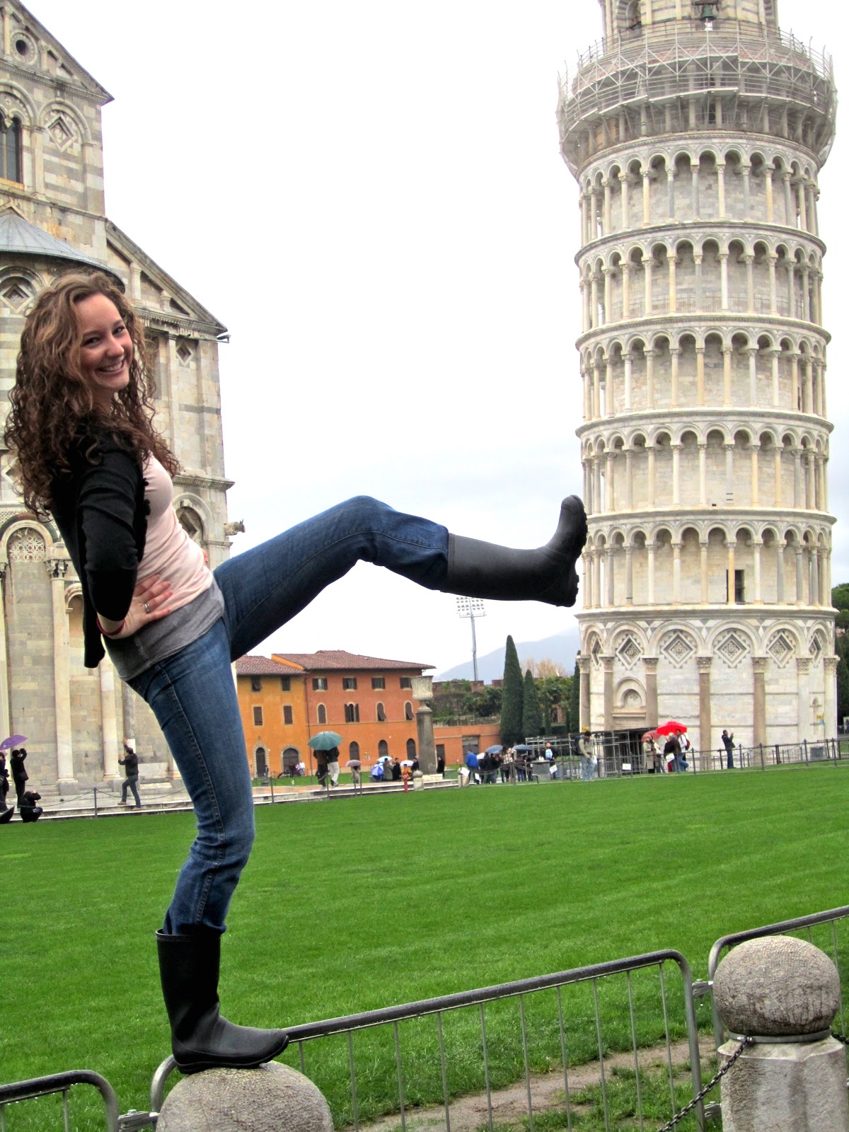Florence in the Fall The Leaning Tower of Pisa