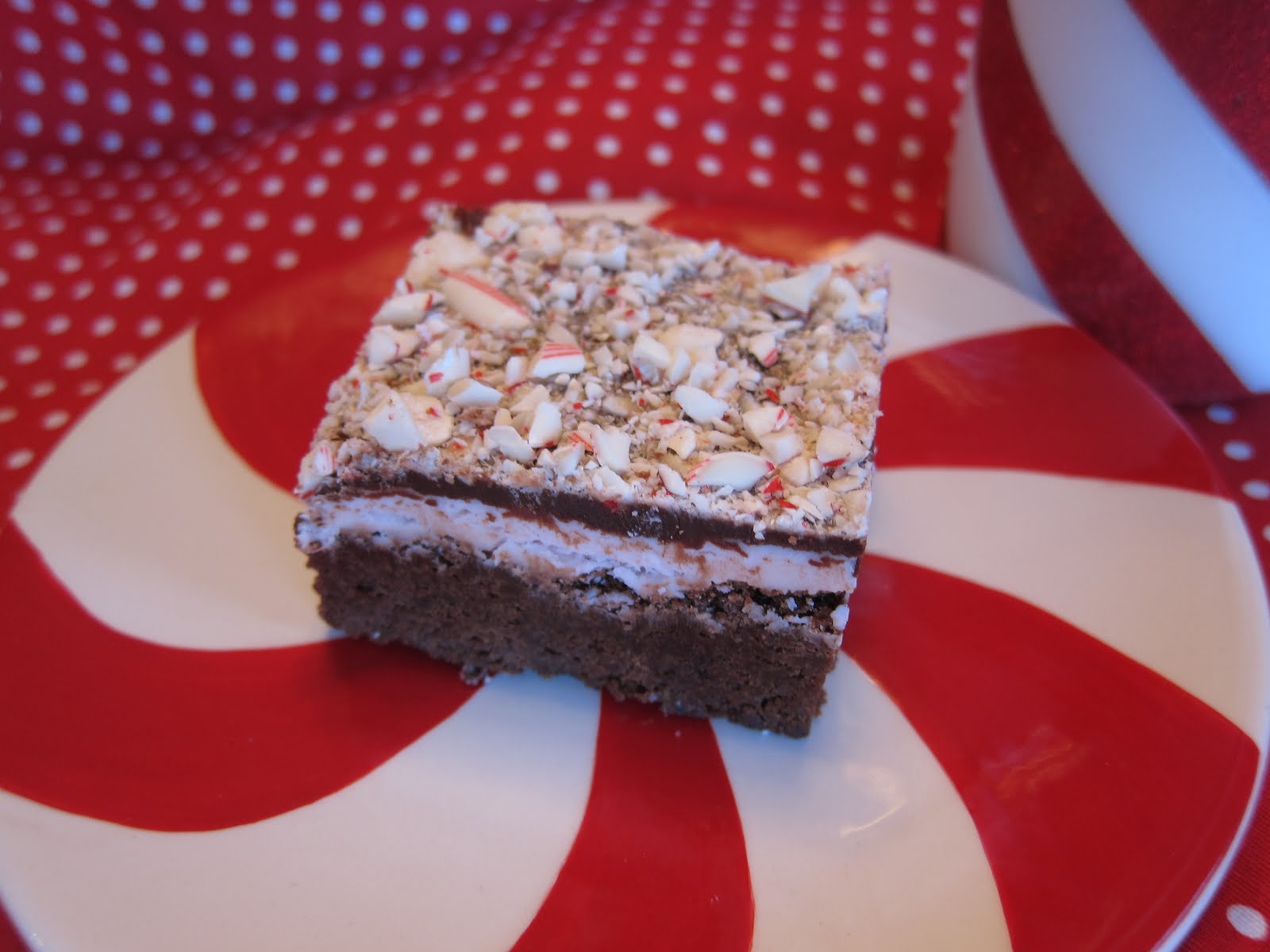 gOt cHiKiN? Peppermint candy cane brownies!