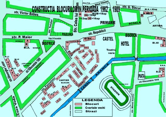 Blocurile construite intre anii 1980-1989