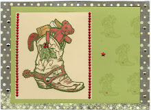 Christmas Boot Card