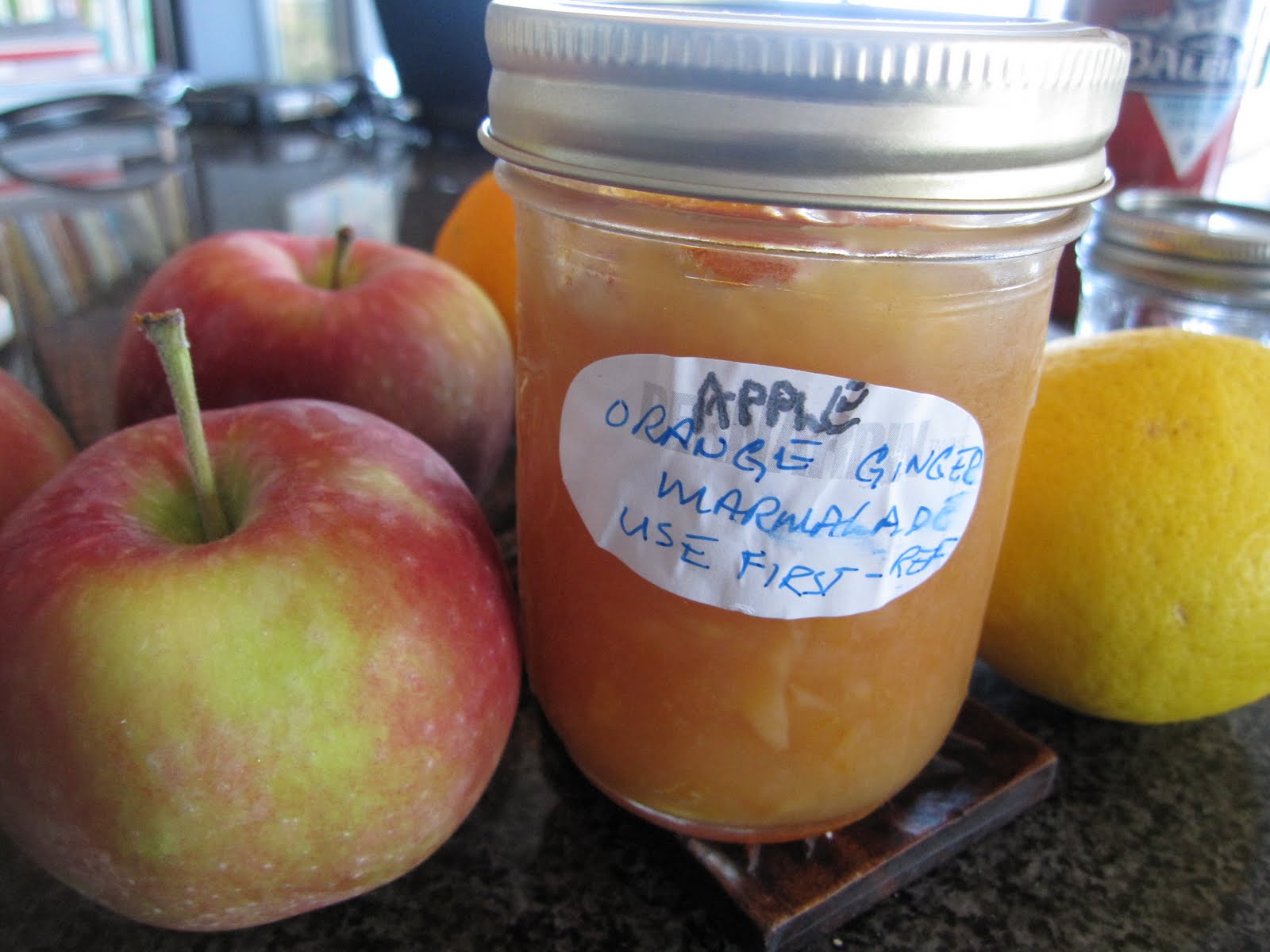 Recipes from 4EveryKitchen: Apple Ginger Marmalade