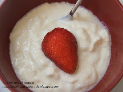 Homemade Yoghurt Recipe using Milk Reduction Method