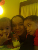 Ibbu Pijah with anak2 kesayangan