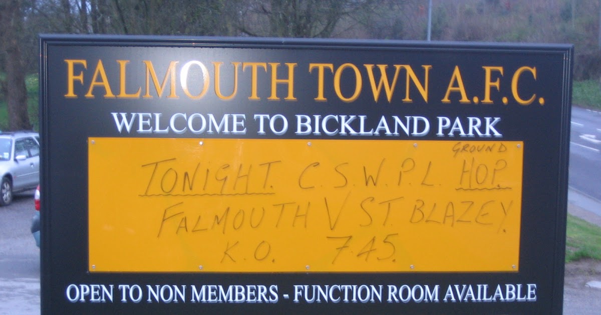 Football grounds visited by luke williams falmouth town fc