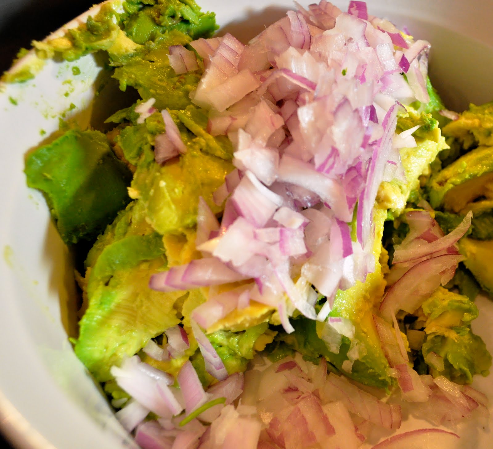 Ashley's Cooking Adventures Cobb Guacamole