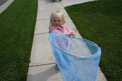 peyton out collecting bugs