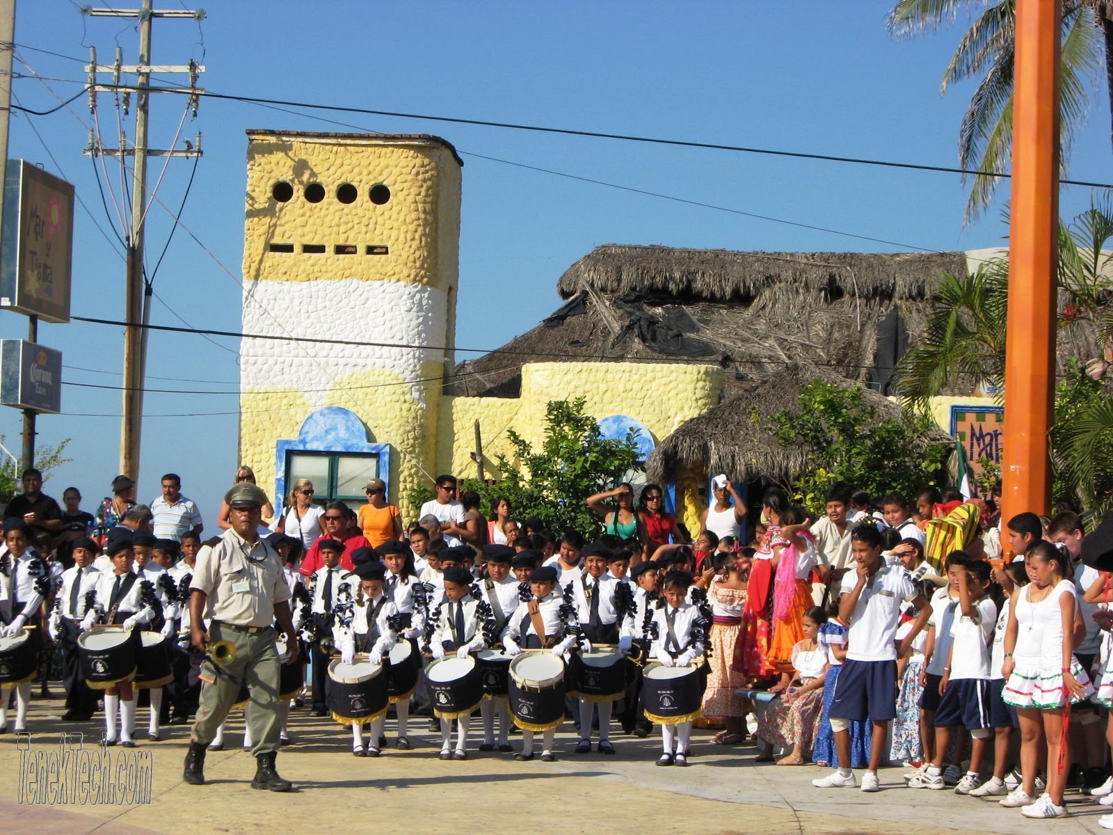 Living Barra de Navidad Mexican Revolution 100th Anniversary Parade In
