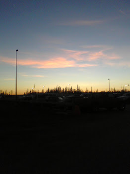 Sunrise over Albian Village