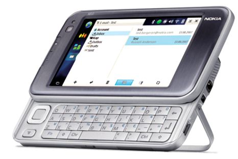 Nokia N810: komputer kecil berbentuk HP,Nokia N810 the 