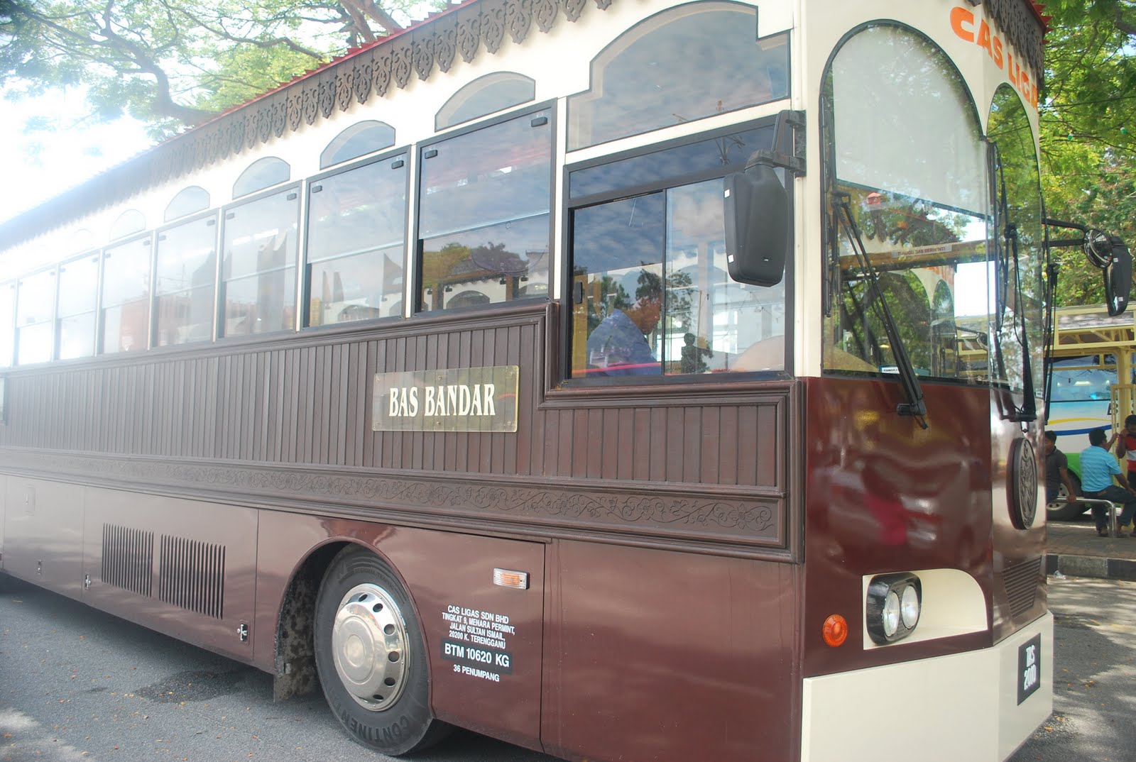 Terengganu's Touristic Appeal The Town Bus in Kuala Terengganu