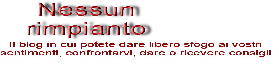 Nessun rimpianto