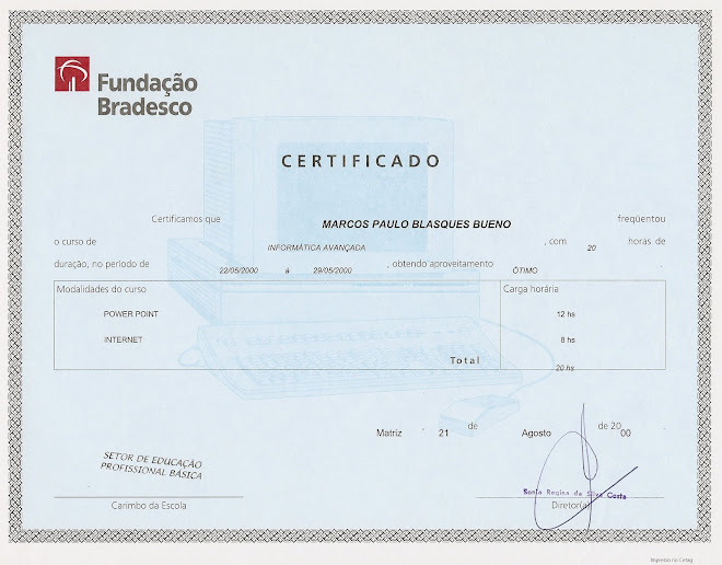 Fundação BRADESCO - Informática Avançada