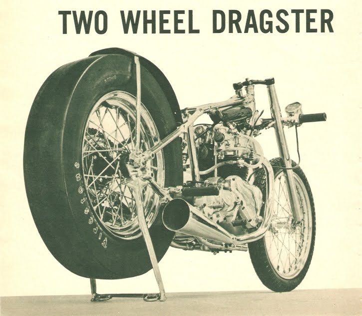 SHOW & GO CYCLE SHOP: Hagon - Kosman Triumph Dragbike - SOLD