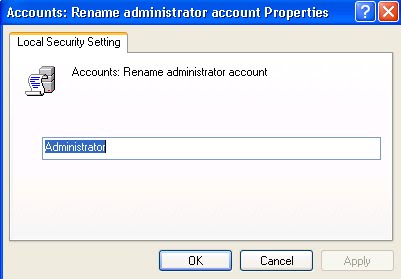 Accounts administrator. Rename your Visual.