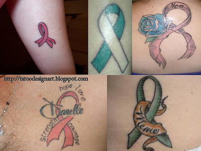 Breast Cancer Tattoo Design
