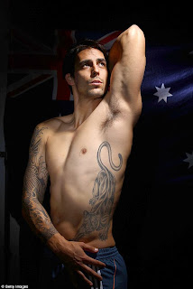 Australian Cricket Player Mitchell Johnson Tattoos