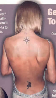 Geri Halliwell Tattoos - Celebrity Tattoo Designs