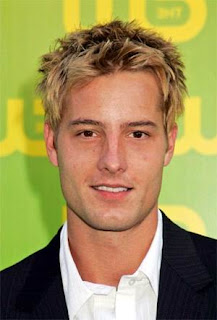 Justin Hartley Messy Spiky Hairstyle Pictures