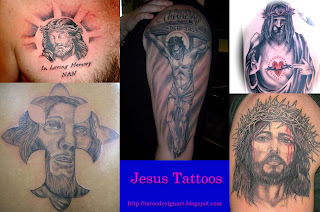 Jesus Tattoo Design - Religious Tattoos