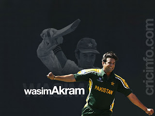 Wasim Akram Hairstyle Picture