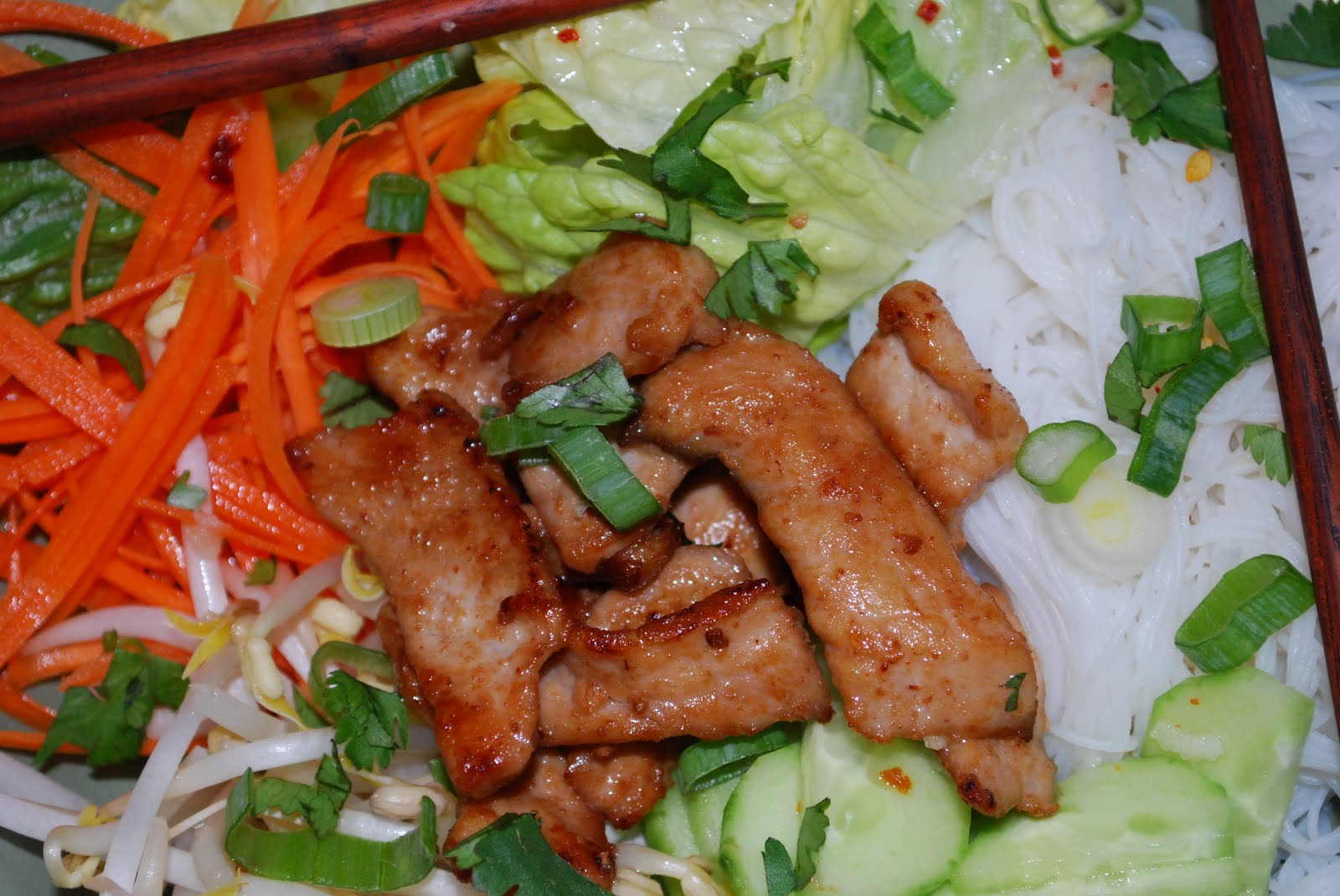 It's all gouda Vietnamese Rice Noodle Salad with Pork