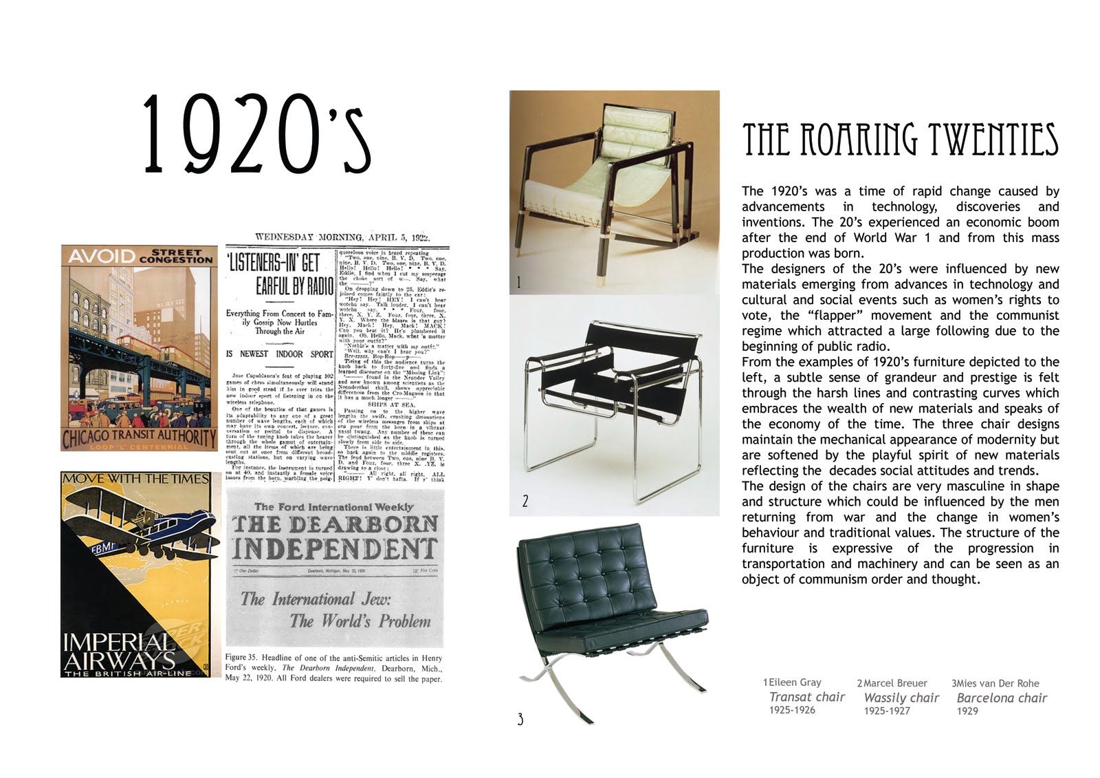Furniture Design Furniture Decades