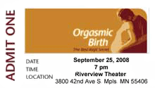 Spinning Babies You can buy a ticket to this event now.
