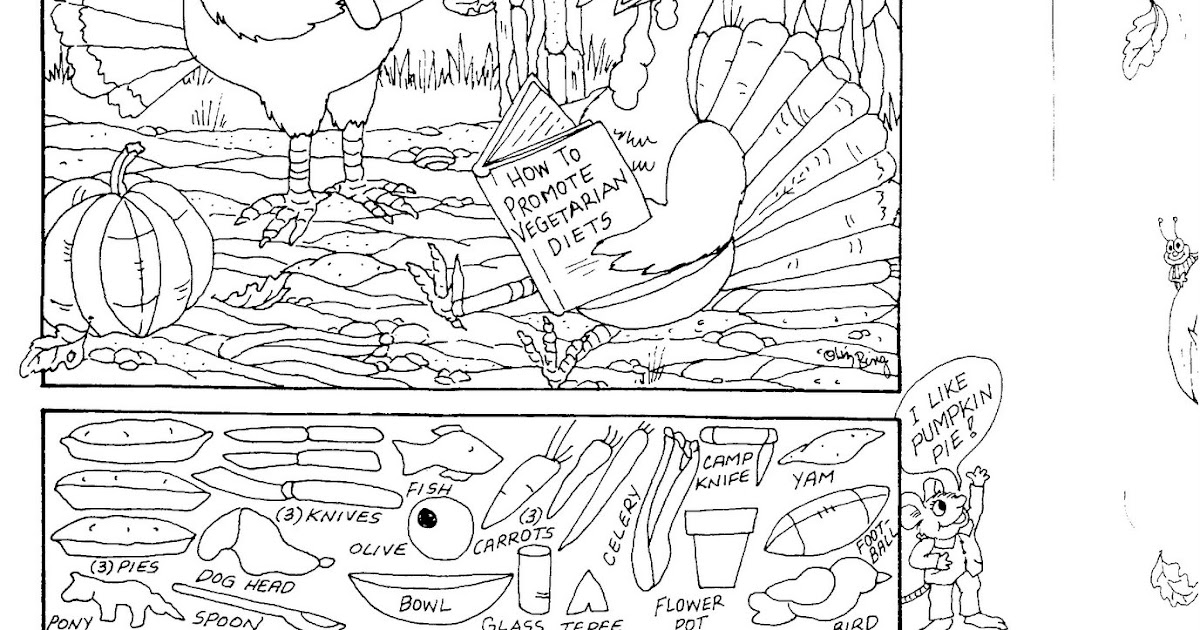 Hidden Pictures Publishing Coloring Page And Hidden Picture Puzzle For 
