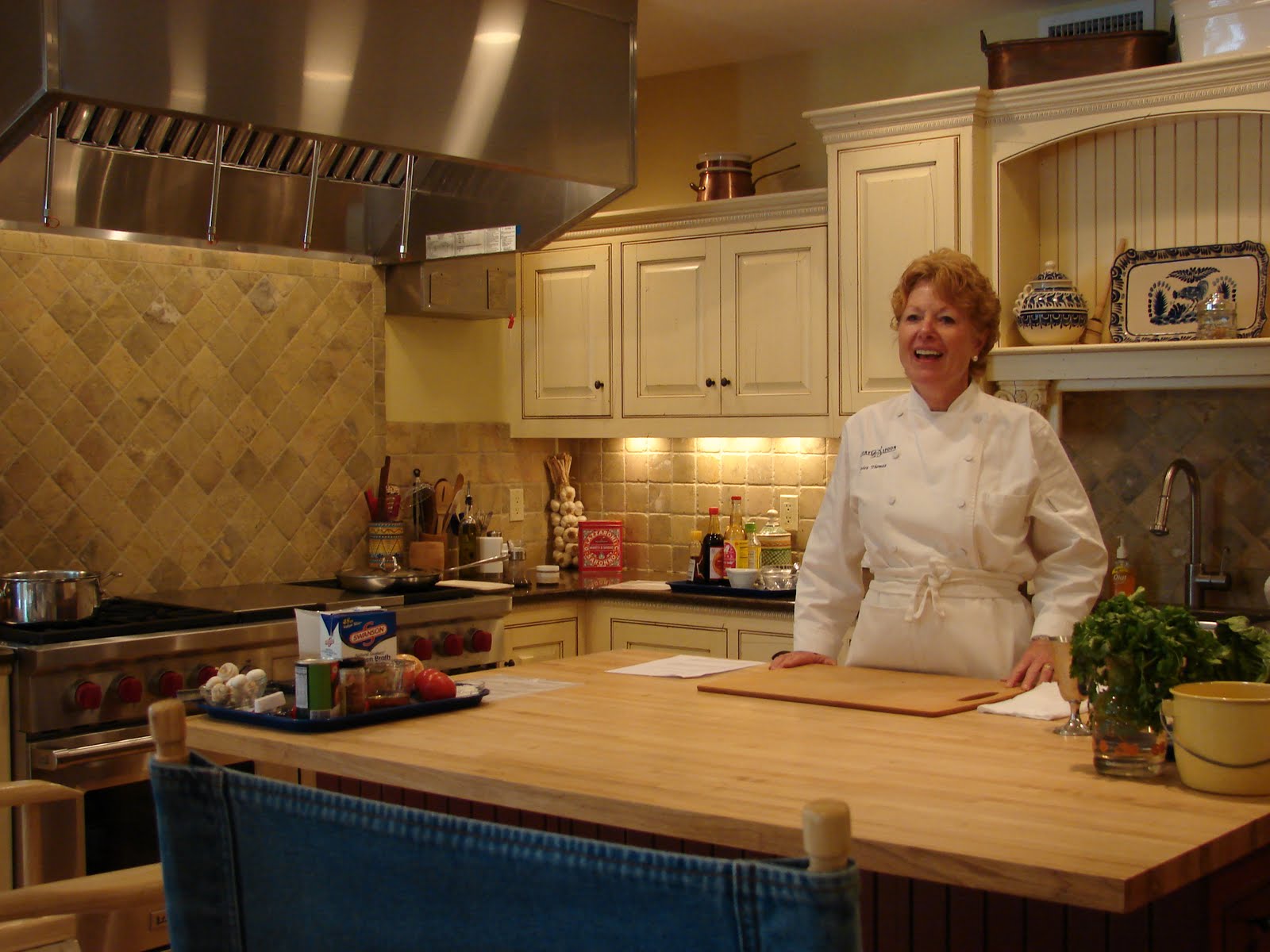 Sandra Scott's Travel Columns The Savory Spoon Cooking School in Door