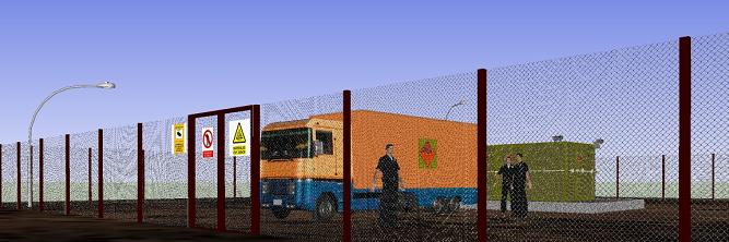 DEPOSITO DE CONSUMO DE 5.000 KG. DE EXPLOSIVOS CON SISTEMA DE AUTOPROTECCION