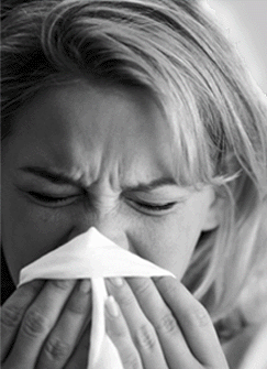 Sneezing Dust Allergy