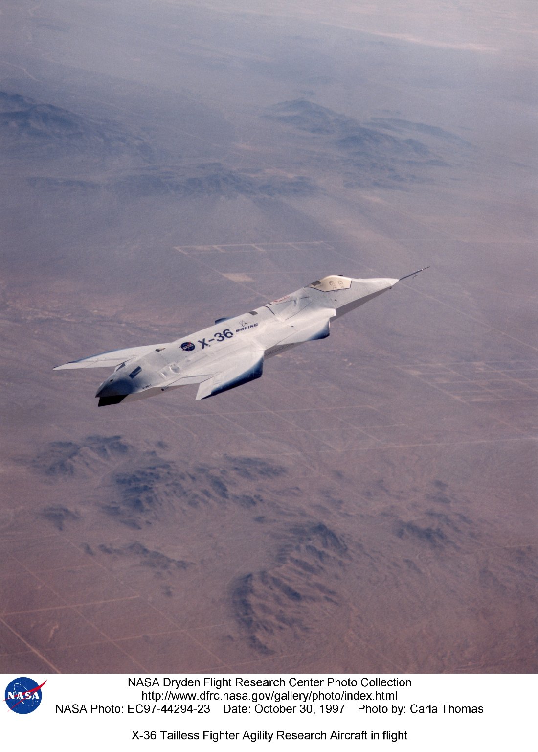 X36 Third Function Block Unrealistic Future: X-36